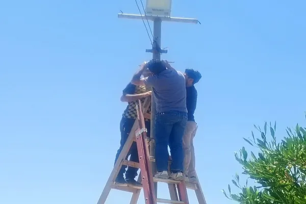 عطوفة رئيس لجنة بلدية الرصيفة الباشا محمد الزبون يوجه بصيانة ورفع كفاءة إنارة حديقة الملك عبد الله الثاني قبل عيد الأضحى  